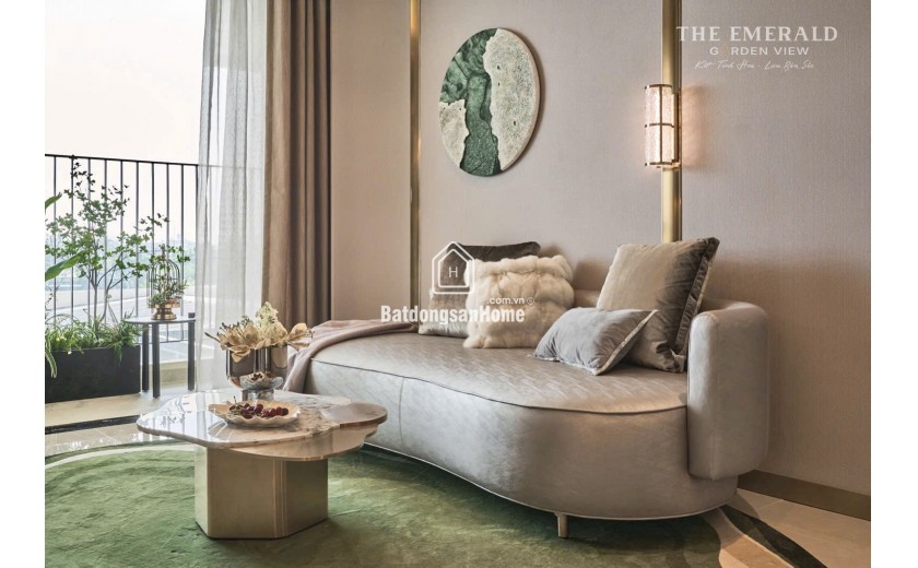 Chỉ từ 7 triệu/tháng, bạn đã sở hữu căn hộ 67m² – view hồ bơi đẹp THE EMERALD GARDEN VIEW